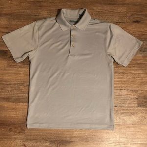 Wood Button Polo